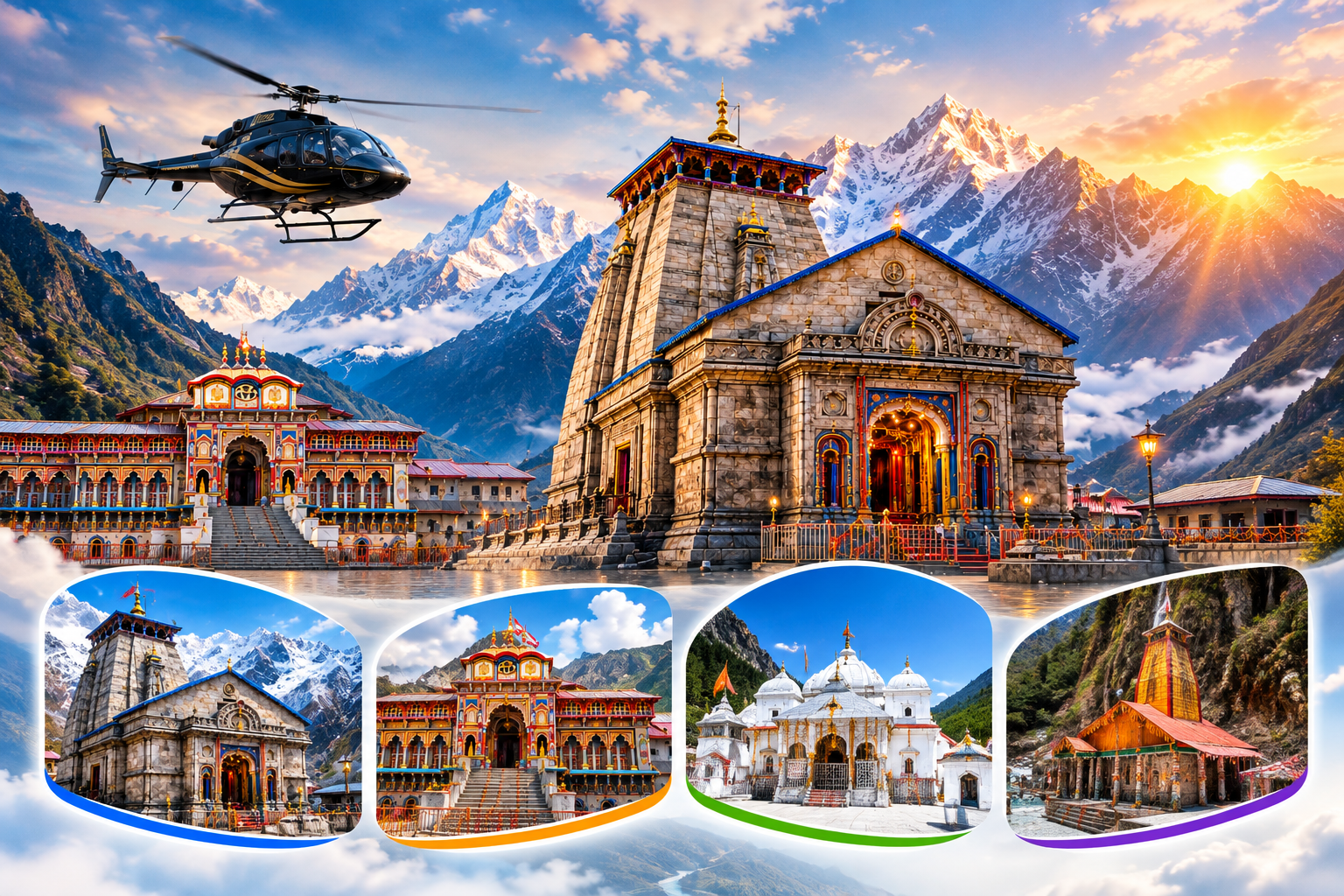 Char Dham Helicopter Package Options — package image